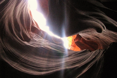 Antelope canyon sand cave Photo