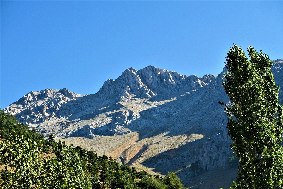 Mountains nature green highs