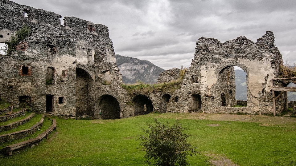 Castle nature austria rock