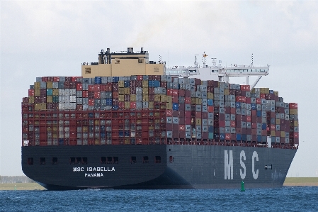 Msc
 イザベラ
 船 容器 写真