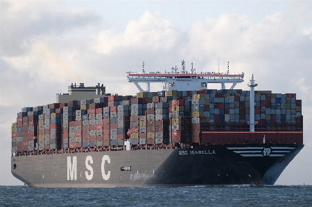 Msc
 イザベラ
 船 容器 写真