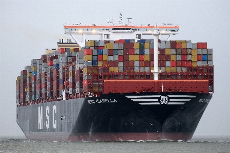 Msc isabella ship vessel container Photo