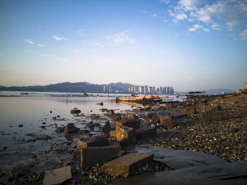 Boot himmel strand meer