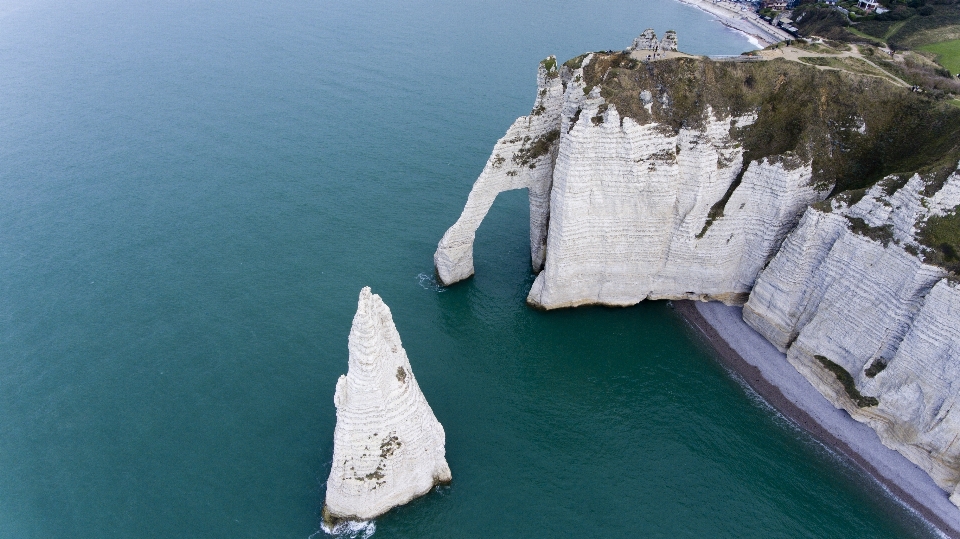 Cliff sea coast coastline