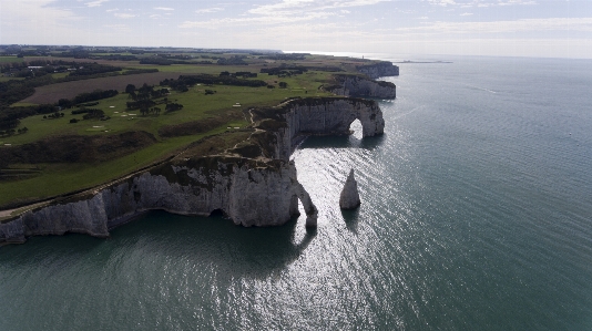 Cliff sea coast coastline Photo