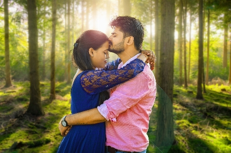 ヴィカス
 ジョティ
 結婚式前
 インドの結婚式
 写真