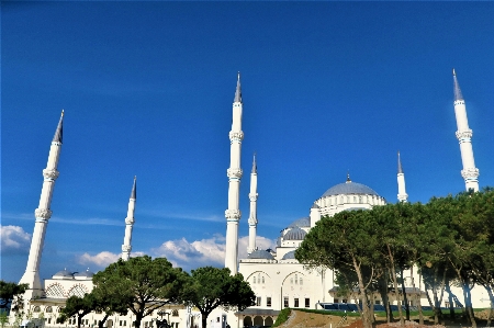 Foto Masjid arsitektur agama islam