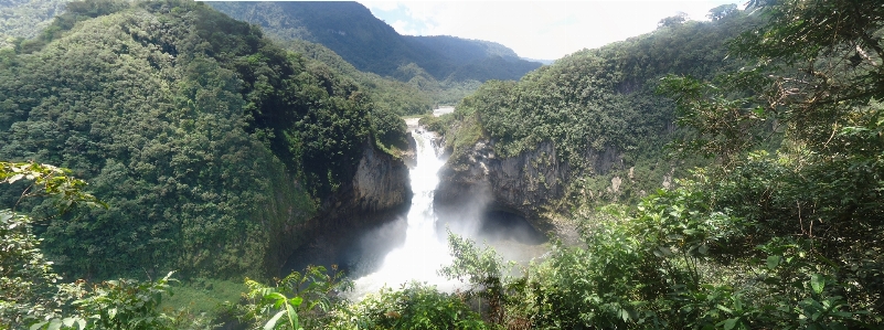 Waterfall water resources natural landscape nature reserve Photo