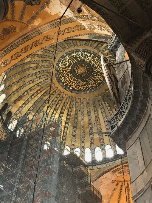 Renovación si sofía
 estanbul cúpula