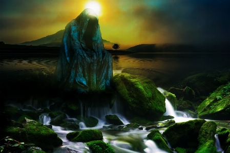 Book cover fantasy dark mystical Photo