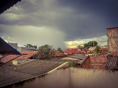 Natural sky cloud roof Photo