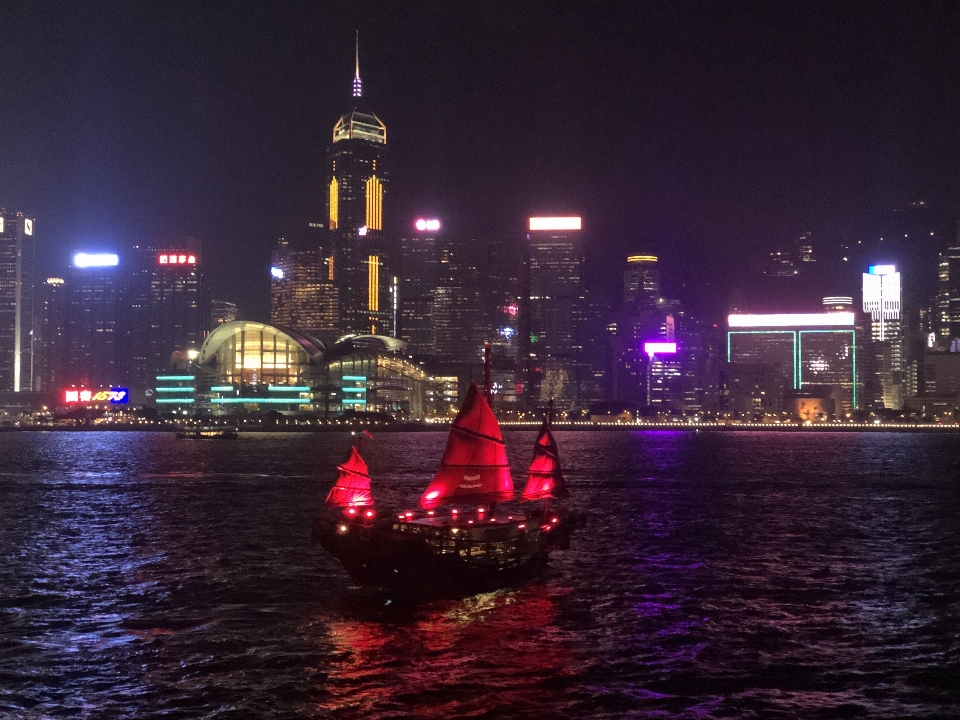 Red boat victoria harbour