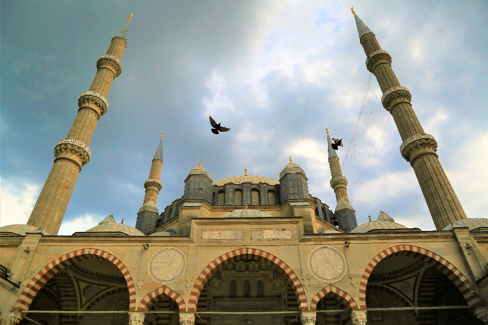 Mosque minaret dome architecture