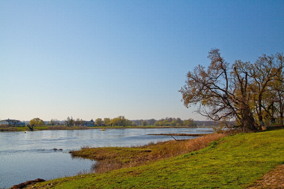 Elbe river east germany