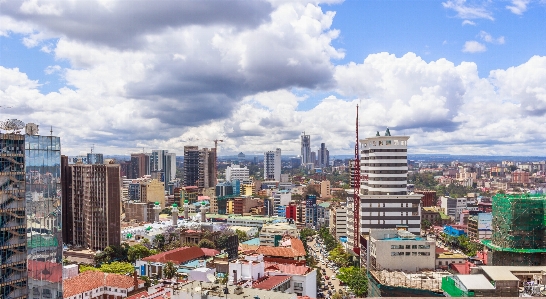 Architecture blue brand kenya city Photo