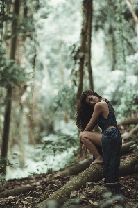 Foto Donna persone in natura
 natura fotografia