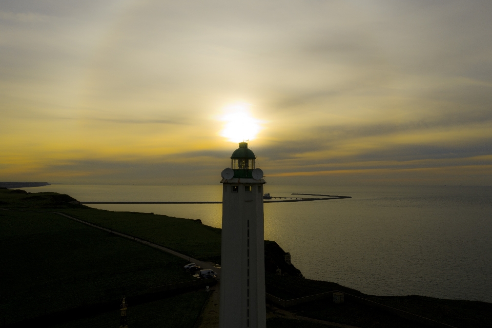 Sea lighthouse light