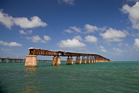 Florida keys marathon bridge Photo