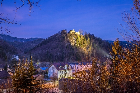 Ruin castle sky nature Photo