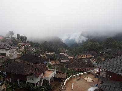 Chiangrai thailand hill station atmospheric phenomenon Photo