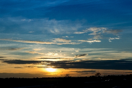 Sky sun cloud flare Photo