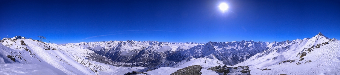 Berge
 panorama himmel
 sohn
 Foto