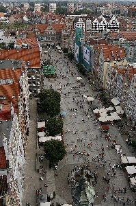 Poland gdansk old town city Photo