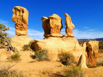 Landscape rock formation sky Photo