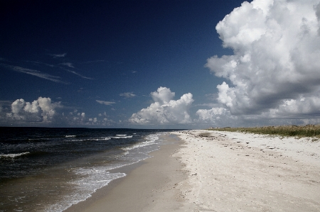 Sahil florida bulutlar deniz Fotoğraf