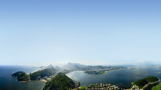 Foto Cidade montanhas céu natureza