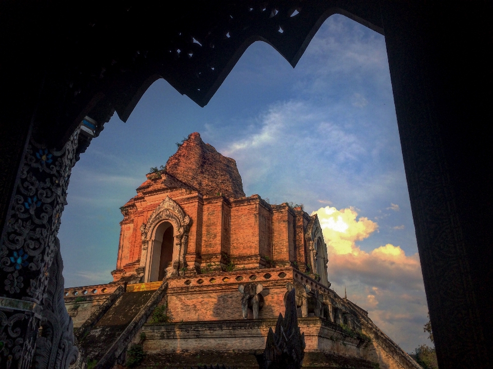 Thaïlande ciel cambre site historique
