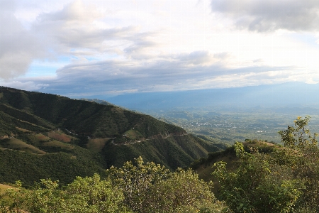 Landscape mountain nature mountainous landforms Photo