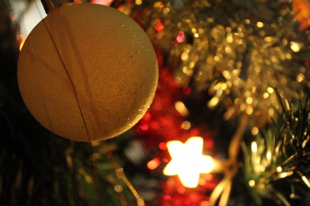 Christmas tree balls Photo