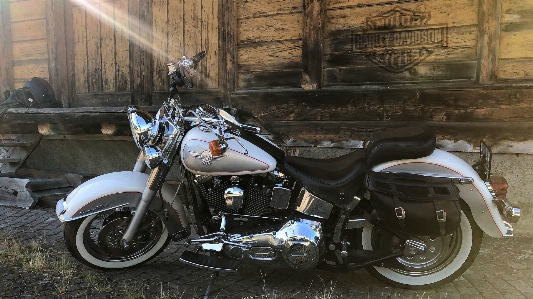 Harley davidson softail retro Photo