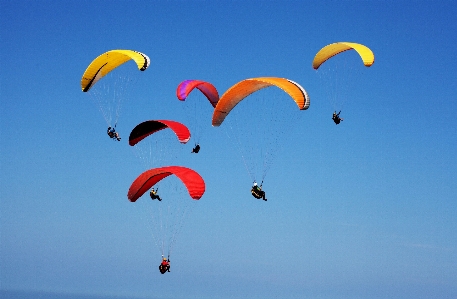 Paragliding sky france parachute Photo