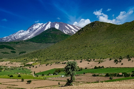 Mountains mountainous landforms mountain highland Photo