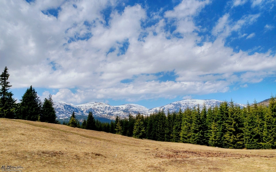 空 山岳地形
 自然 山