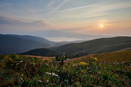 Mountain nature sky mountainous landforms Photo