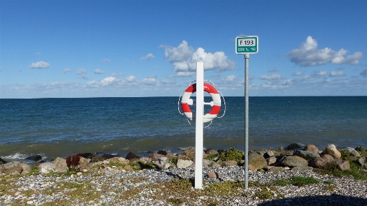 Sea seaside ocean safety buoy Photo