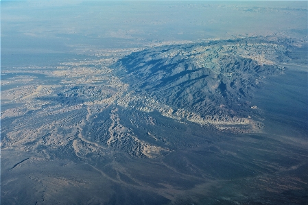 Aerial mountains terrain nature Photo