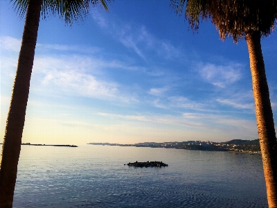 Sunset evening sea nature Photo