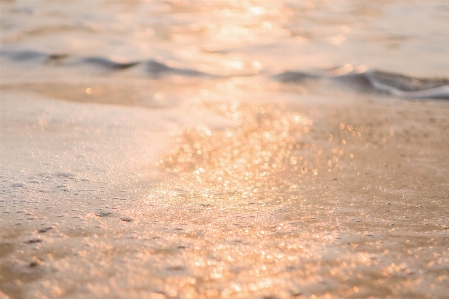 Sea morning soft wave sky Photo