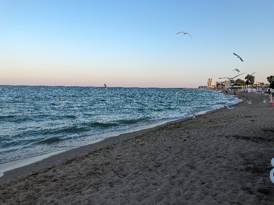 Meer sonnenuntergang gewässer
 himmel