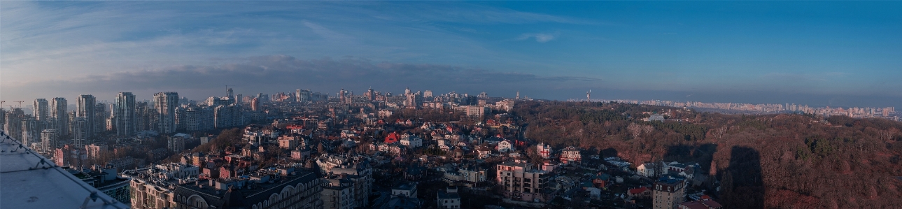 City panorama industrial wide Photo