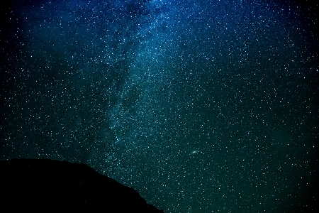 Milky way stars mountain Photo