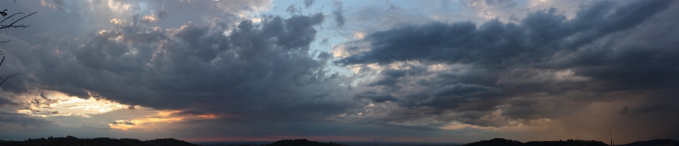 Clouds sky thunder storm