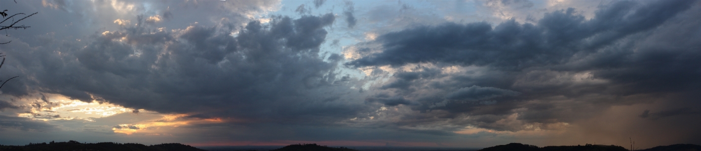 Clouds sky thunder storm Photo