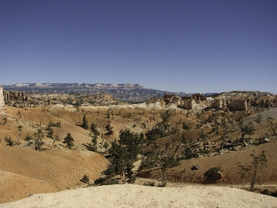 Bryce canyon mountainous landforms badlands Photo