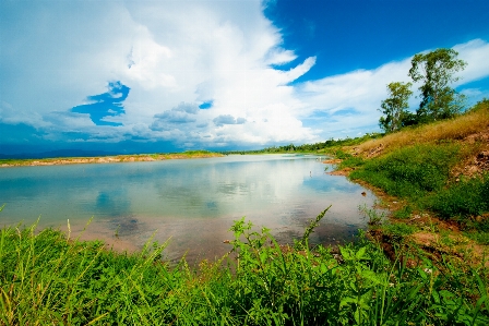 自然 自然の風景
 空 水 写真