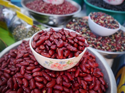 Agriculture background bean beans Photo